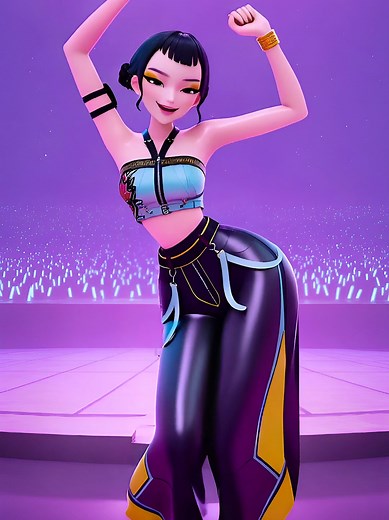 Zoey's Epic Fortnite Dance Animation
