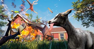 Goat Simulator Remastered revealed via a million re-release gags at Gamescom Opening Night Live 2024, drops later this year