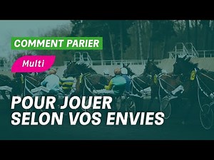 Le Multi comment ça marche ? | Comment parier avec PMU