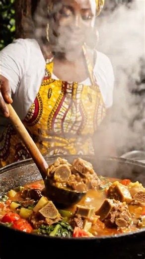 How To Cook Cow Leg Pepper Soup 🌶️ #shorts #catering