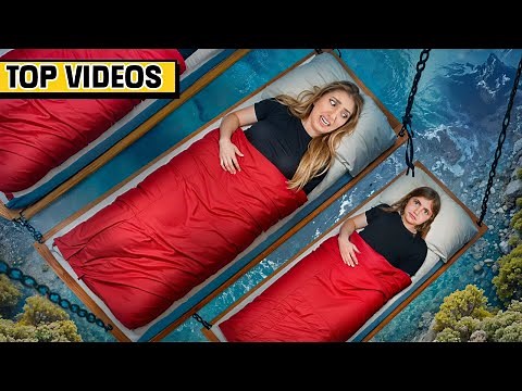 Spending the Night in the Most UNUSUAL Places! | The Anazala Family
