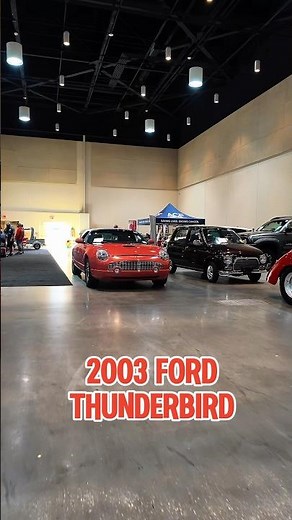 2003 Ford Thunderbird at Vicari Auction.#classiccarauction #fordthunderbird #shorts #viralshorts