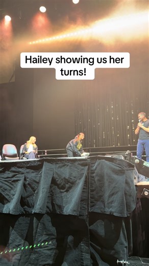 Hailey's Stunning Dance Turns on DWTS Live