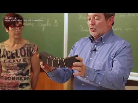Expérimentation du pont bow string (Séance 4.2) | EN CLASSE