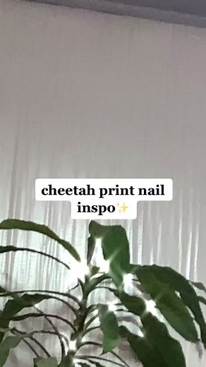 cheetah print nail inspo✨ #greenscreensticker #fyp #cheetahprint #nailinspo #nails