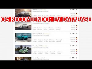 Os enseño la mejor web para eléctricos: EV DATABASE