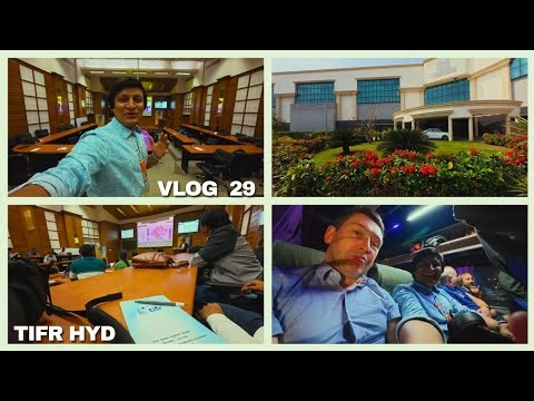 TIFR Hyderabad Mein Vlog Banaya ☠️☠️ | Conference Mein Professors Se Baat | Vlog 29 | IITIAN SUMAN