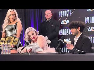 Toni Storm Makes Fun of Cody Rhodes and Triple H | AEW Dynasty Press Conference