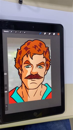 Magnum PI Draw #magnumpi #art #drawing #desenho