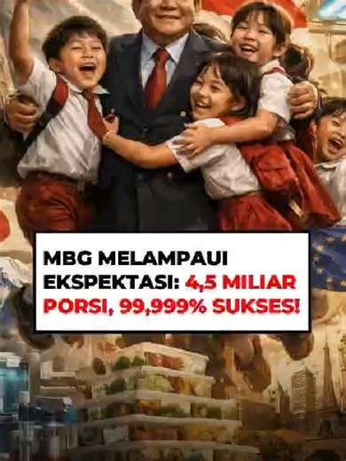 Program makan bergizi gratis yang dulu diragukan kini membuktikan hasil nyata. Standar keamanan bahkan disebut melampaui beberapa negara maju seperti Jepang. Dengan tingkat keberhasilan 99,999 persen, Prabowo Subianto menegaskan program ini harus terus dievaluasi. Ini bukan sekadar kebijakan, tapi investasi besar untuk masa depan generasi bangsa.