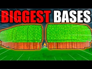 The BIGGEST BASES I've Built in 99 Nights in the Forest!