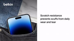 Belkin UltraGlass iPhone 14 Pro Max Screen Protector - Easy Application with Installation Guide Tray - Tempered Glass Screen Protector Compatible with iPhone 14 Pro Max Cases - 9H Hardness Tested