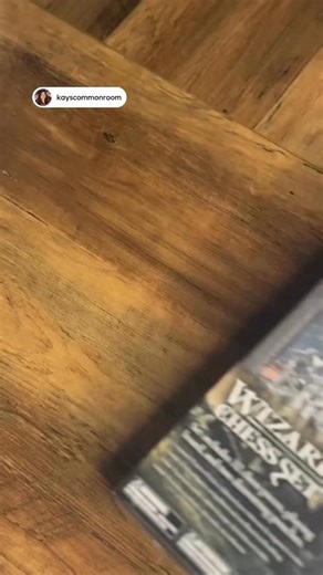 “Do you want to stop Snape from getting that stone or not?” Today we’re featuring this beautiful Wizard Chess Set unboxing from @kayscommonroom ♟️ If you had the chance, would you play wizard chess like Harry, Ron, and Hermione? Want your content featured? Tag us and use #mynoblecollection for a chance to get reposted on our account! #harrypotter #harrypotterchess #wizardchess #chessset | The Noble Collection