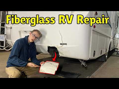 FIBERGLASS RV Damage Repair the Proper Way