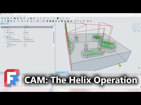 The Helix Operation - FreeCAD CAM 1.1