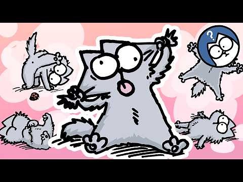 Get To Know The Kitten | Simon's Cat Extra | Colour Compilation!