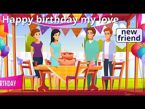 A conversation between two friends preparing for a birthday party