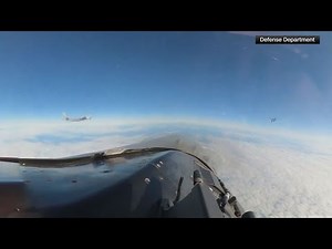 Russian fighter jet buzzes U.S. aircraft