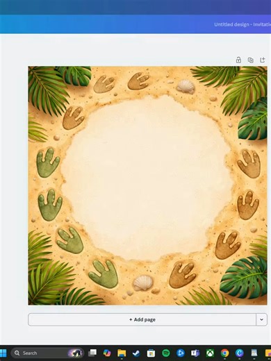 Editable Invitation Design for Etsy Shop