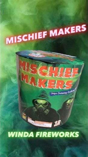 Mischief Makers from Winda Fireworks #fireworks #pyrotechnica #pyro #windafireworks