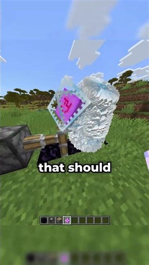 Is This Minecraft End Crystal Launcher Video Even Real? #minecraft #shorts