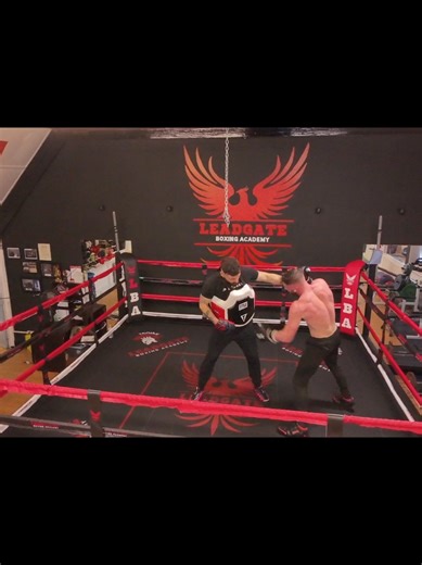 CJ on the return. good to see him back. @christian showtime jopling #foryou #fyp #boxing #return #goodwork