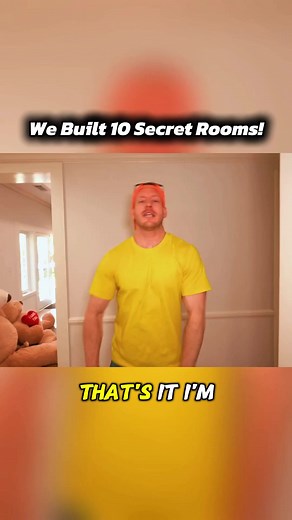 We Build 10 Secret Rooms! #Part4 #secretroom #reels #fblifestyle #fypシ | Secret Room