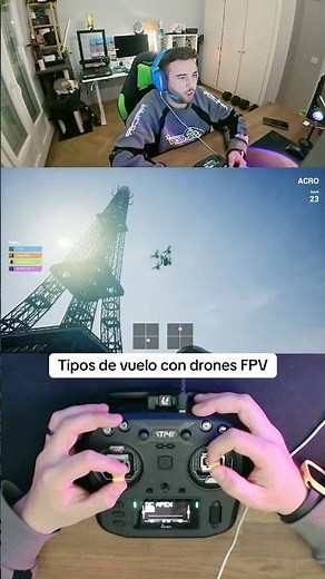 Different types of FPV drone flight