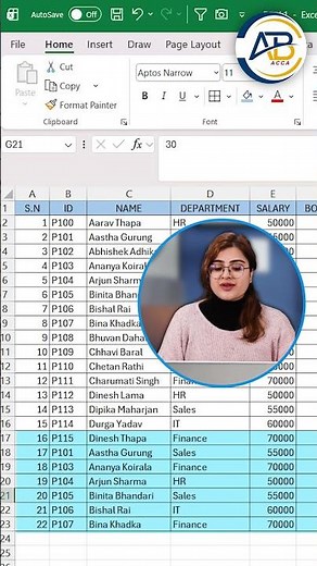 Excel Tables Made Easy 🔥 | Turn Data Into Smart Tables in Seconds #excel #learnexcel #microsoftexcel