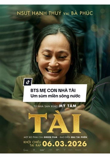 Mẹ con anh Tài cỡ đó không đó, um sùm sông nước miền Tây🌊 #taimovie #hanhthuy #maitaiphen #hautruong #thienhifilms