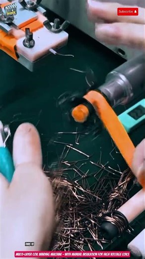 Multi Layer Coil Winding Machine – With Manual Insulation for High Voltage Coils