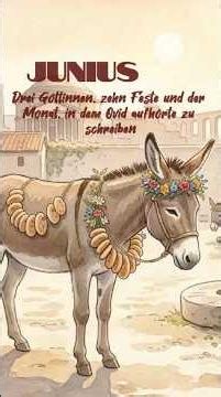 Roman June: The Wedding Ban, Garlands on Donkeys, and Ovid’s Final Word #romanhistory