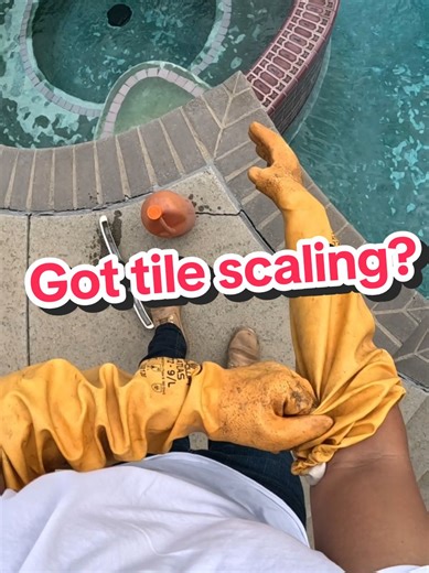 Using muriatic acid to remove pool tile scaling ☣️ #mypoolguyjay #tiktokpoolguy #tiktokpoolpro #poolguy #poolguys #poolmaintenance101 #poolguylife #fyp #foryou #para #paratipage #parati #tiktokpoolguyjay #swimmingpooltipssandtricks #swimmingpools #pools #poolcleaning #poolvideos #asmrtiktoks #asmrvideo #asmrsounds #asmr
