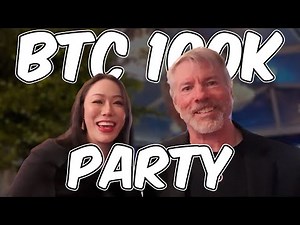 Michael Saylor比特幣十萬跨年世紀派對！Inside Michael Saylor's BTC 100K New Year's Party 【中文ENG】