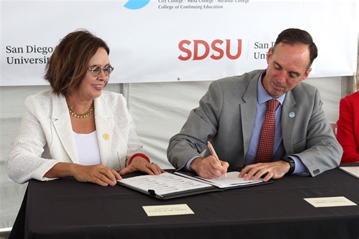 SDCCD and SDSU partner to boost transfers, construct shared facility