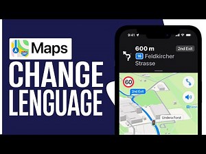 How to Change Lenguage on Apple Maps - Full Guide