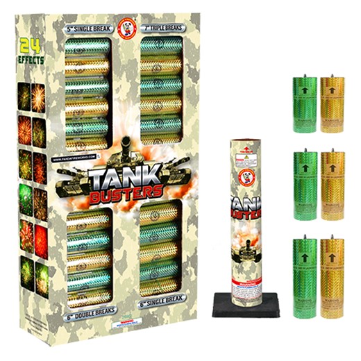 Tank Busters 5in - 6in - 7in shells