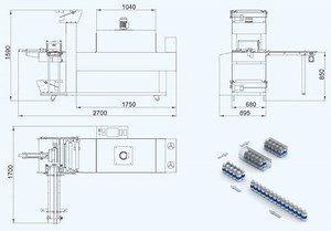 [Hot Item] Automatic Boxes Shrink Packing Machine Heat Shrink Machine Automatic Shrink Wrapping Machine