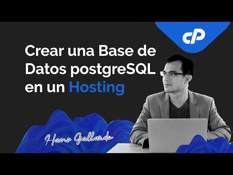 How to create a PostgreSQL database in cPanel