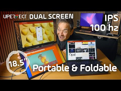 UPerfect Dual 18.5" 100Hz Portable Monitor Review