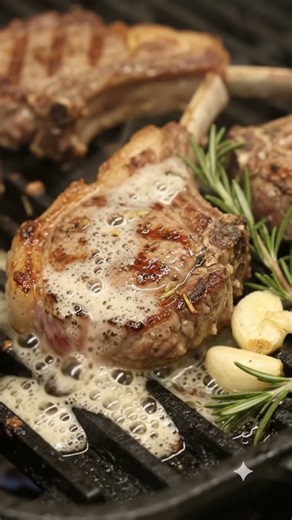 Mediterranean-Style Lamb Chops on the Grill 🔥