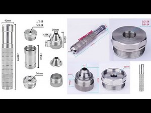 Car Fuel Filter L 9.25” 1.65” 10mm Part For NaPa 4003 WIX 24003 - 304 Stainless Steel Solvent Trap