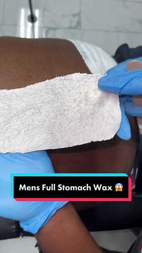 Mans Full Stomach Wax using @dnawaxsupply ❤️🥰#waxingqueenadventures #estheticiantiktok #fyp #satisfying #stomachwax #stomachwaxing #bellywax #bellywaxing #hairymen #hairyman #foryou #waxing #wax #waxingvideos #dnawaxsupply #viralvideo