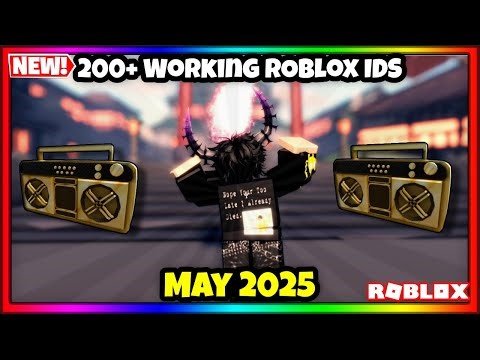 200+ WORKING Roblox Music Codes/ids (May 2025) *WORKING* ROBLOX IDS