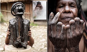 Inside the former cannibal tribe of Indonesia who SMOKE ancestors