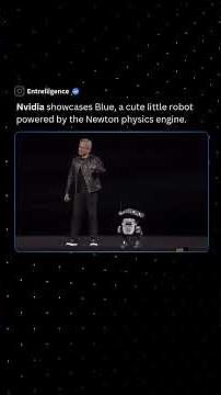 NVIDIA Unveils "Blue" Robot with Revolutionary Newton Physics Engine at GTC 2025