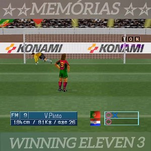 Winning Eleven 3 #gameplay #WinningEleven #game #gamers #jogosantigos #gamingcommunity #jogos #jogosonline #playstation #gaming #PlayOne | TonGamer