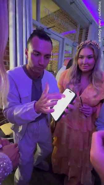 Chloe Kelly hosts lavish wedding bash with magic and music