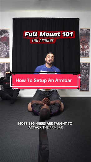 How to Setup an Armbar from Full Mount in Brazilian Jiu-Jitsu