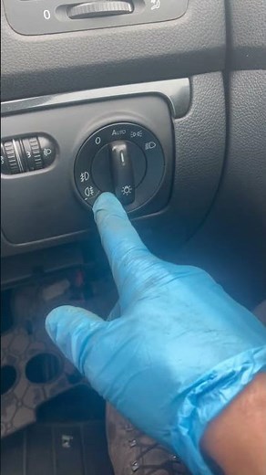 Mk5 golf light switch removal #vw #golf #mechanic
